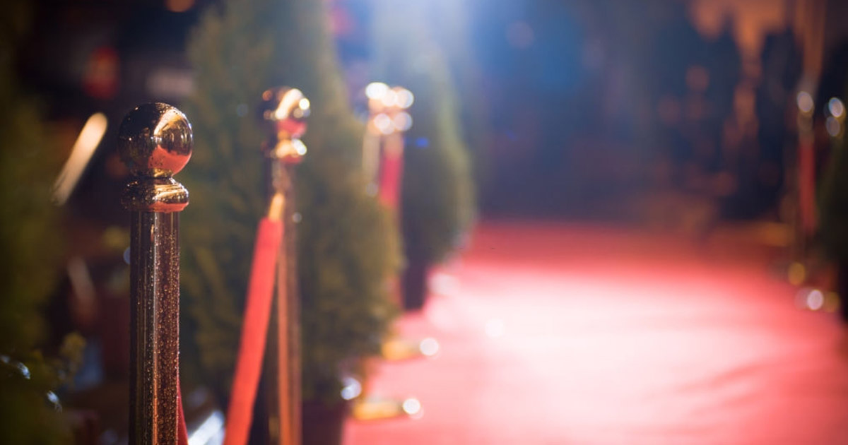 alfombra roja de los premios icono